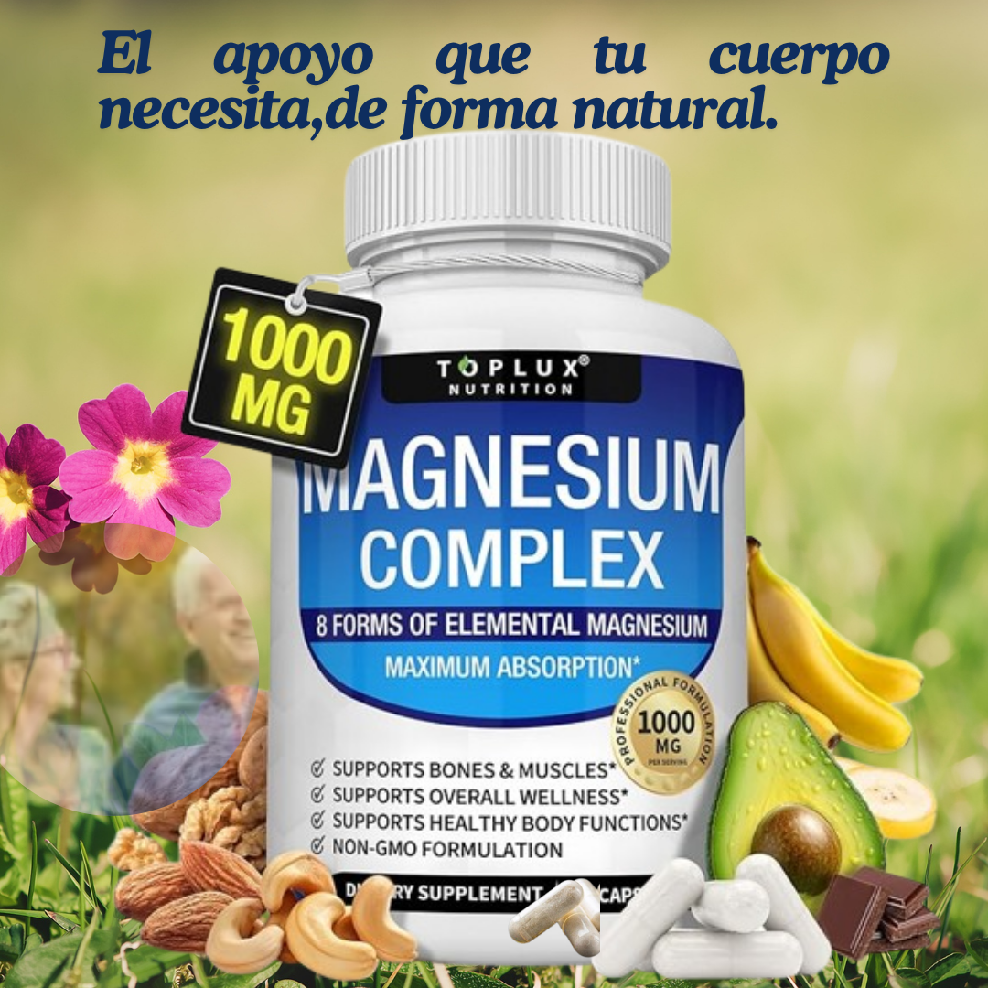 🔥2 x 1 Magnesio Complex™ 8 en 1 💊 - VitaFarma Guatemala