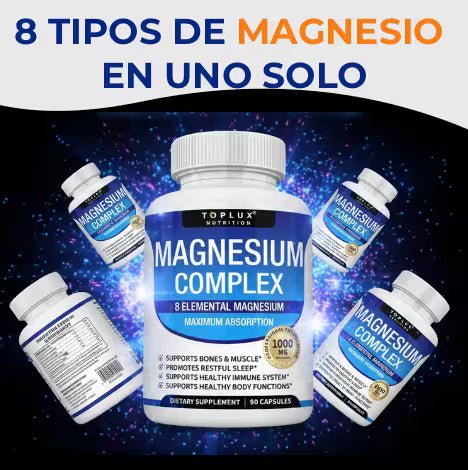🔥2 x 1 Magnesio Complex™ 8 en 1 💊 - VitaFarma Guatemala