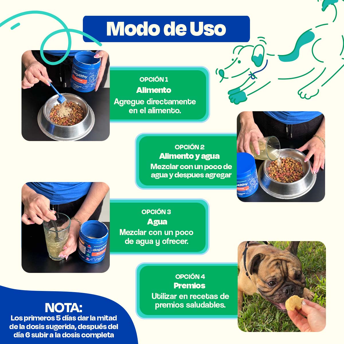 Antioxidante para Perros - Antiox Blend - VitaFarma Guatemala