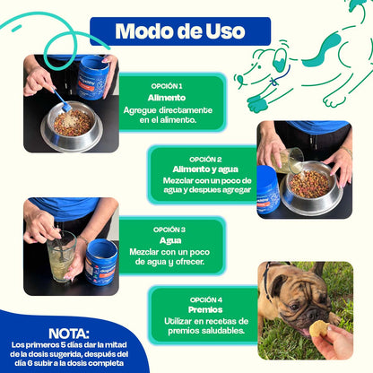 Antioxidante para Perros - Antiox Blend - VitaFarma Guatemala