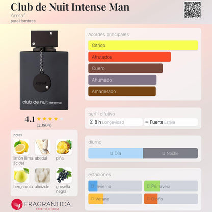 ARMAF CLUB DE NUIT INTENSE - VitaFarma Guatemala