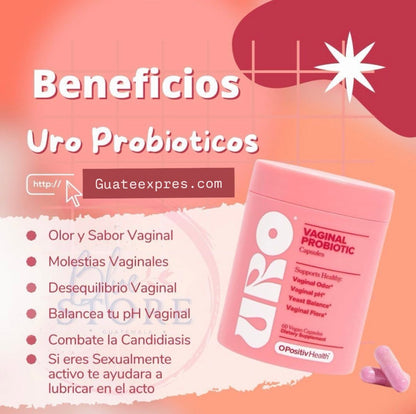 💖Dúo Perfecto: Depiladora UV + Uro Probiotics🌸✨ - VitaFarma Guatemala