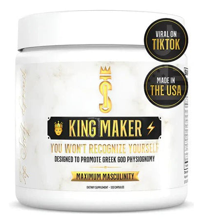 King Maker - Suplemento con Tongkat Ali, Turkesterona, Ecdisterona, Fadogia Agrestis, betarraga roja, maca negra y zinc (13 en 1) - VitaFarma Guatemala