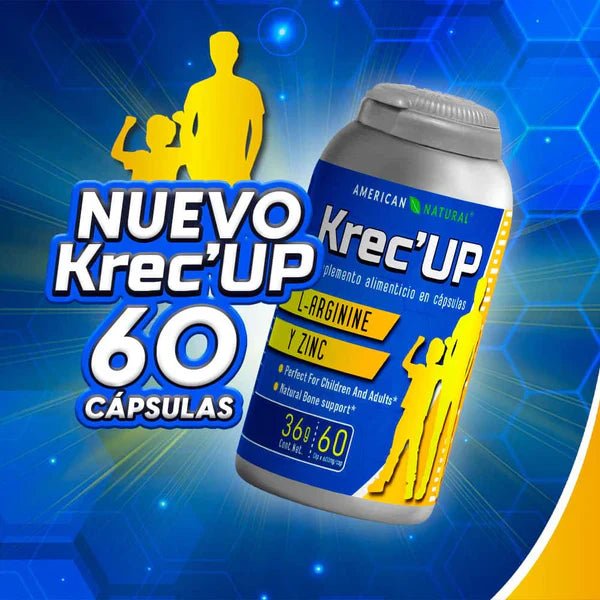 KRECUP Estimula la Hormona de Crecimiento - VitaFarma Guatemala