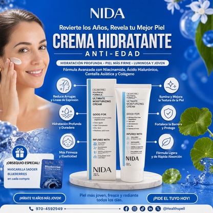NIDA Youthful Formula™- Crema Rejuvenecedora fórmula coreana