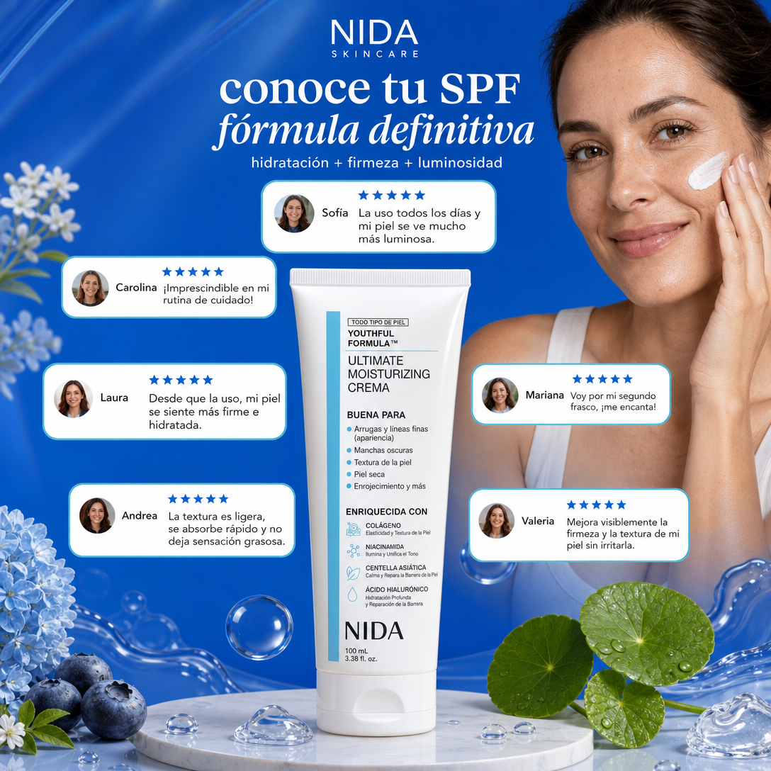 NIDA Youthful Formula™- Crema Rejuvenecedora fórmula coreana