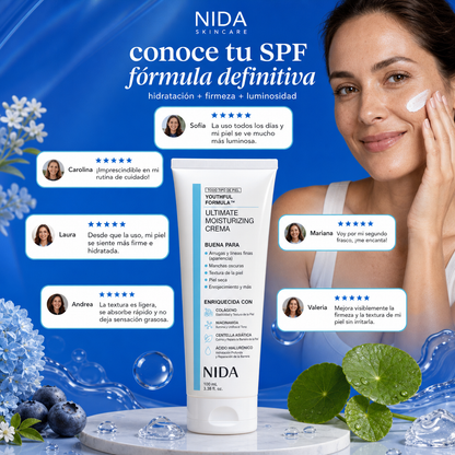 NIDA Youthful Formula™- Crema Rejuvenecedora fórmula coreana