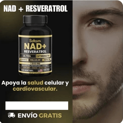 ✨NAD+ & RESVERATROL: ¡Cápsula de la Juventud!🔥 - VitaFarma Guatemala