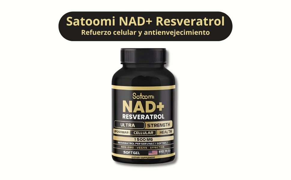 ✨NAD+ & RESVERATROL: ¡Cápsula de la Juventud!🔥 - VitaFarma Guatemala
