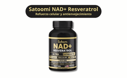 ✨NAD+ & RESVERATROL: ¡Cápsula de la Juventud!🔥 - VitaFarma Guatemala