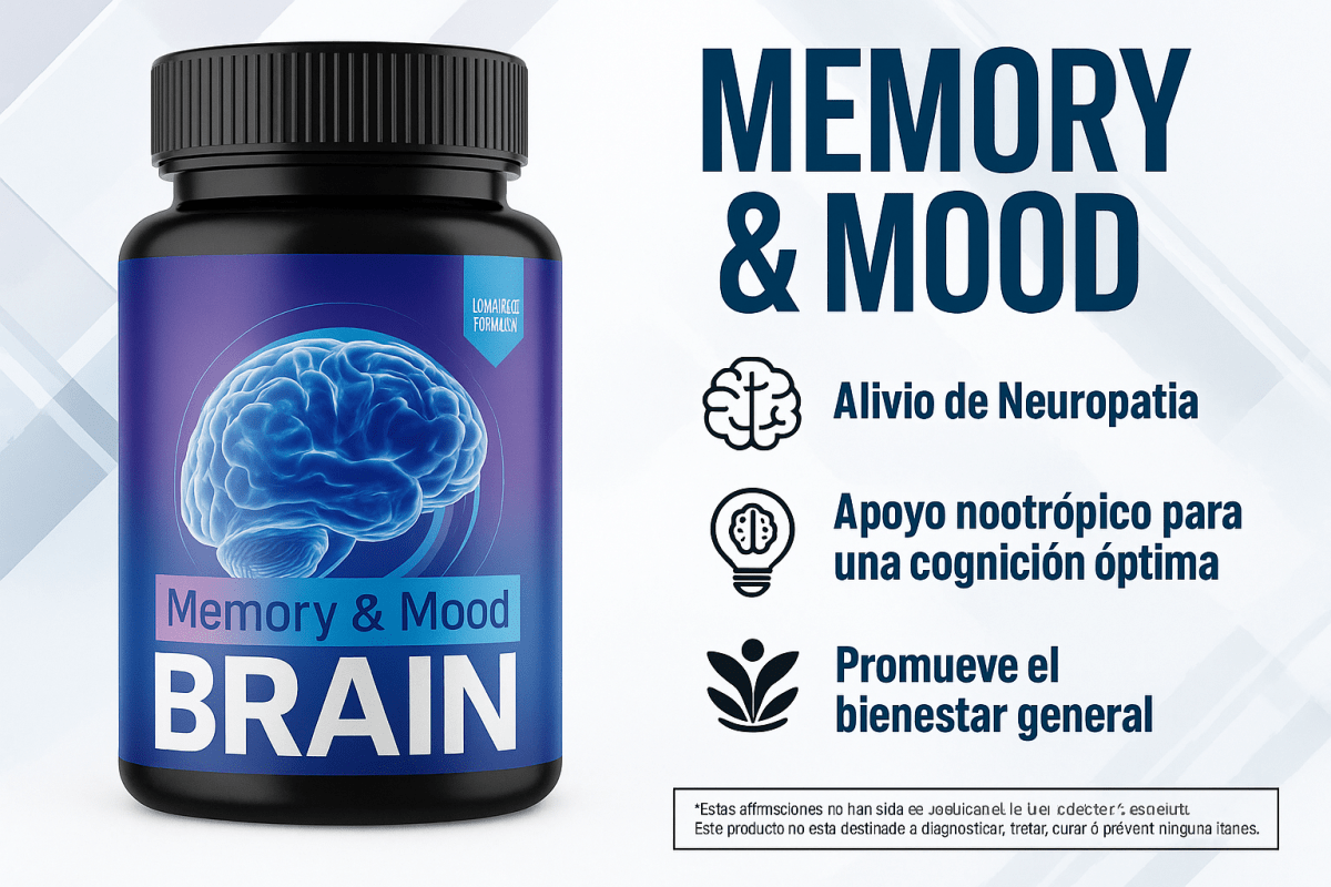 Neuro Brain 2.0 | Suplemento natural para bienestar mental - VitaFarma Guatemala