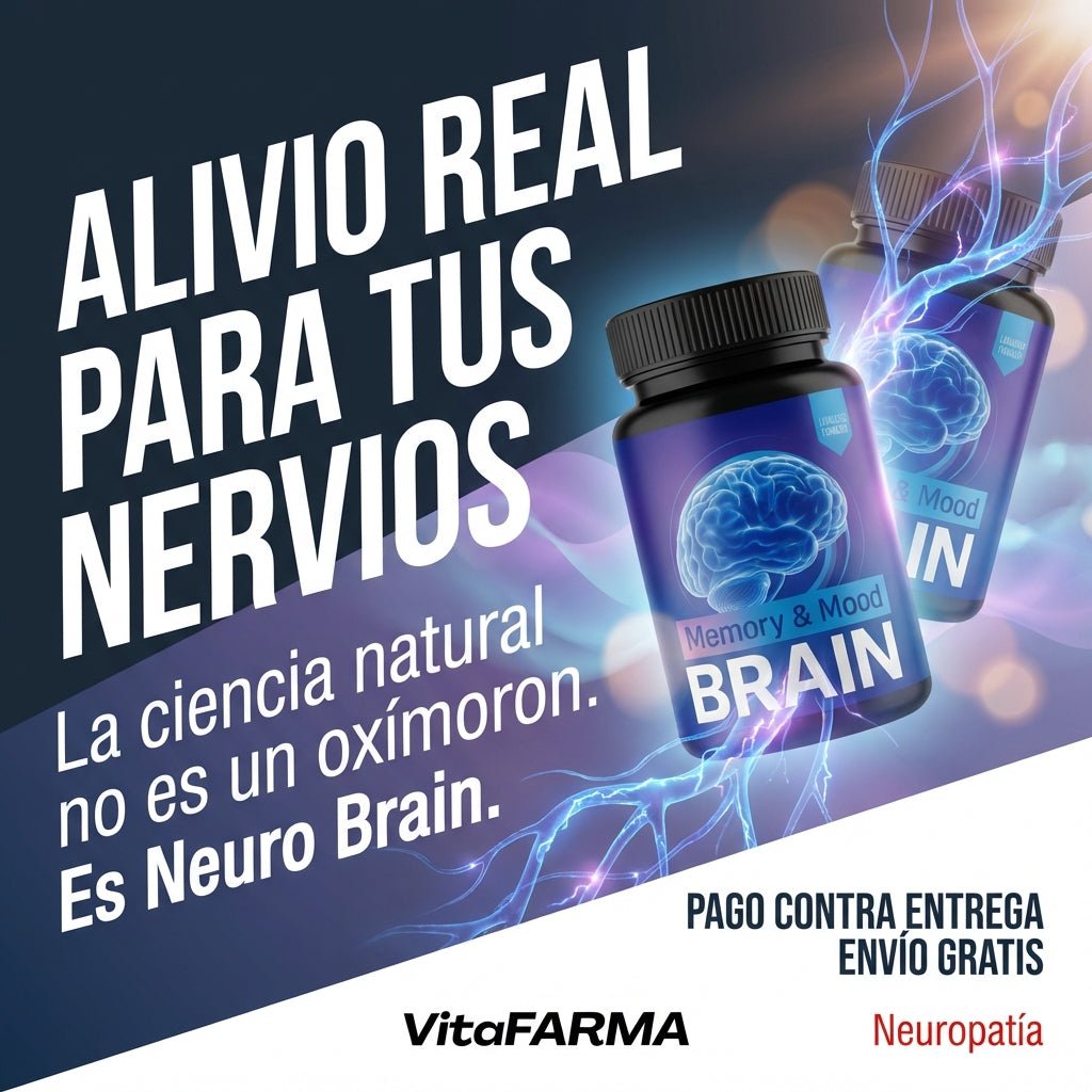 Neuro Brain - Alivio Natural de Neuropatia - VitaFarma Guatemala