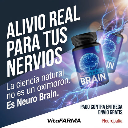 Neuro Brain - Alivio Natural de Neuropatia - VitaFarma Guatemala