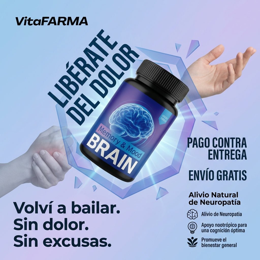 Neuro Brain - Alivio Natural de Neuropatia - VitaFarma Guatemala
