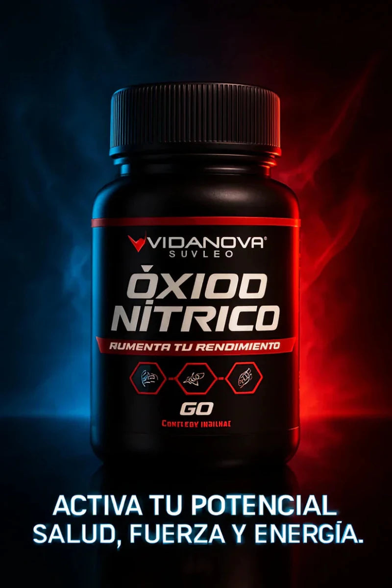 ÓXIDO NÍTRICO Premium - Suplemento 1000 mg - VitaFarma Guatemala