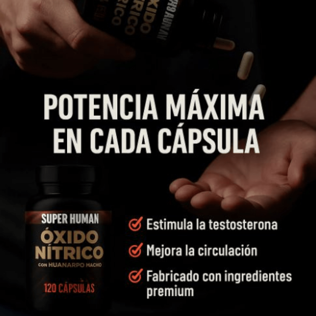 Óxido Nítrico Promax™ + Prostate Health en pack Compra 1 y Llévate 2 Gratis:💪 Rendimiento, energía y salud masculina🔥 - VitaFarma Guatemala