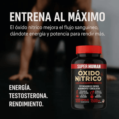 Óxido Nítrico Promax™ + Prostate Health en pack Compra 1 y Llévate 2 Gratis:💪 Rendimiento, energía y salud masculina🔥 - VitaFarma Guatemala