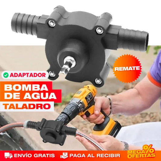 PowerPump™ - CONVERTIDOR DE TALADRO A BOMBA DE AGUA - VitaFarma Guatemala