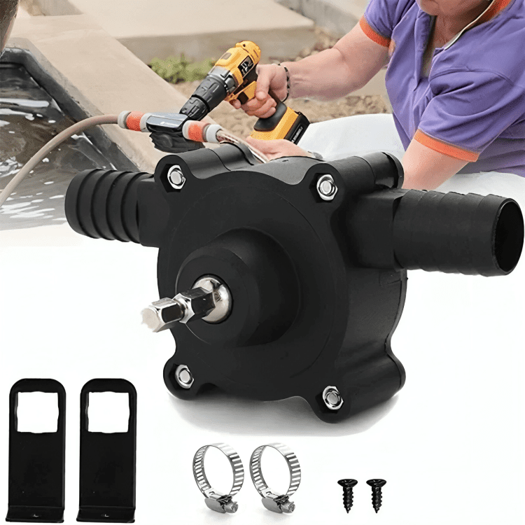 PowerPump™ - CONVERTIDOR DE TALADRO A BOMBA DE AGUA - VitaFarma Guatemala