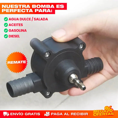PowerPump™ - CONVERTIDOR DE TALADRO A BOMBA DE AGUA - VitaFarma Guatemala