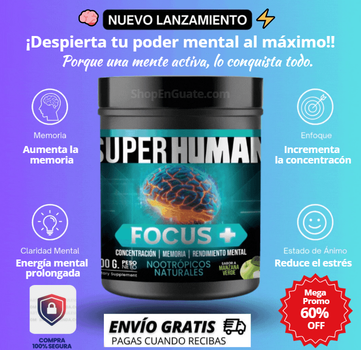 ¡Precio de Infarto! Cápsulas naturales para Relajar y potenciar el Rendimiento Mental - VitaFarma Guatemala