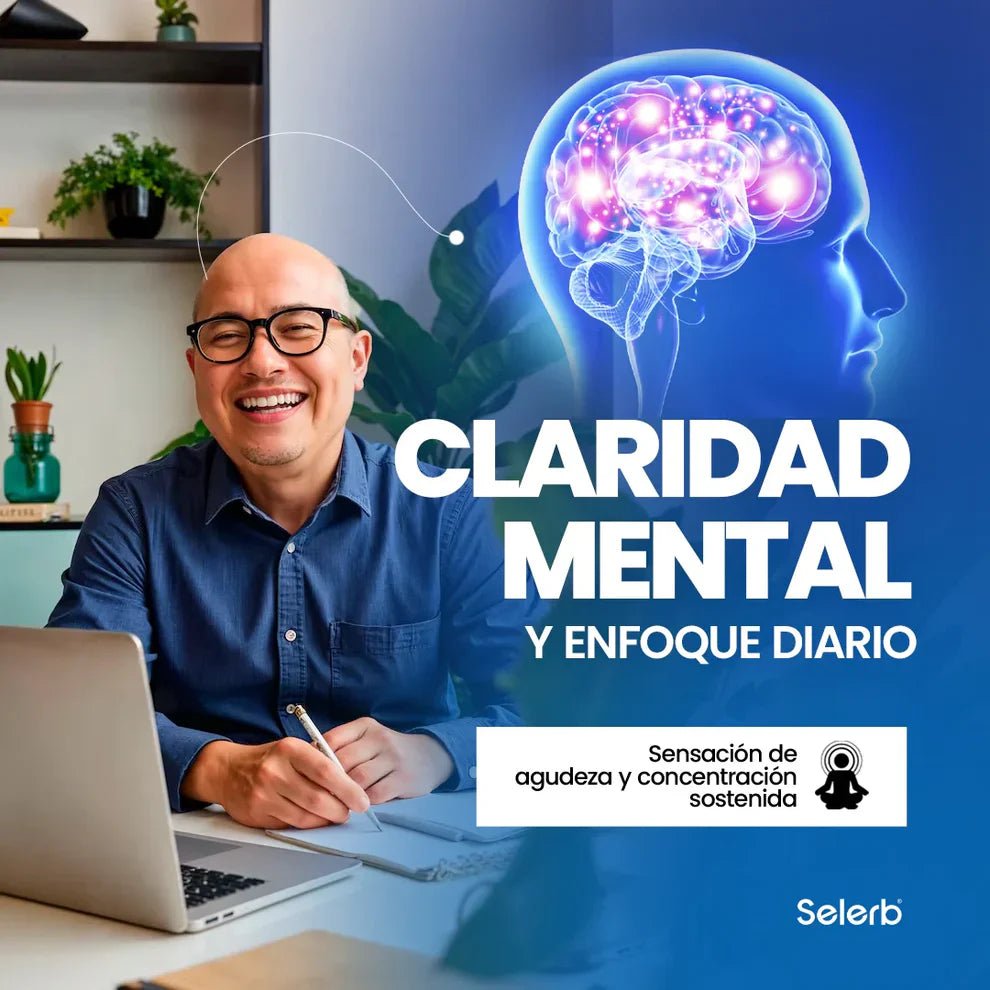 Selerb NAD+ 60 cápsulas | Recupera tu potencia y energía en la cama, en 2 semanas. Contiene: NAD+, RESVERATROL, COQ10, L - ARGININA, L - CITRULINA, SAW PALMETTO. - VitaFarma Guatemala