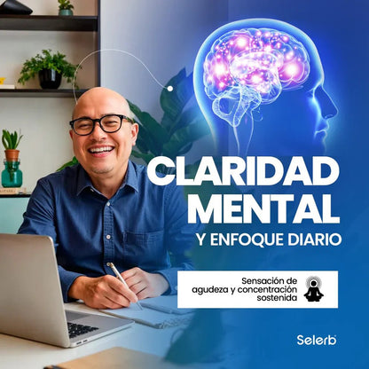 Selerb NAD+ 60 cápsulas | Recupera tu potencia y energía en la cama, en 2 semanas. Contiene: NAD+, RESVERATROL, COQ10, L - ARGININA, L - CITRULINA, SAW PALMETTO. - VitaFarma Guatemala