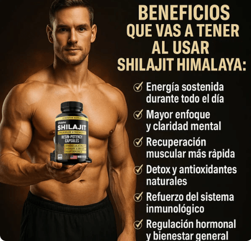 ✨🌿SHILAJIT - DESPIERTA LA FIRMEZA EXTREMA🔥✨ - VitaFarma Guatemala
