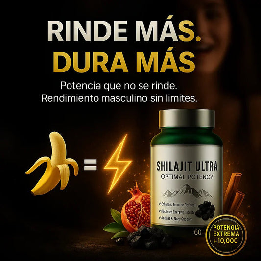 SHILAJIT ULTRA® Energía, Testosterona y Rendimiento Natural - VitaFarma Guatemala