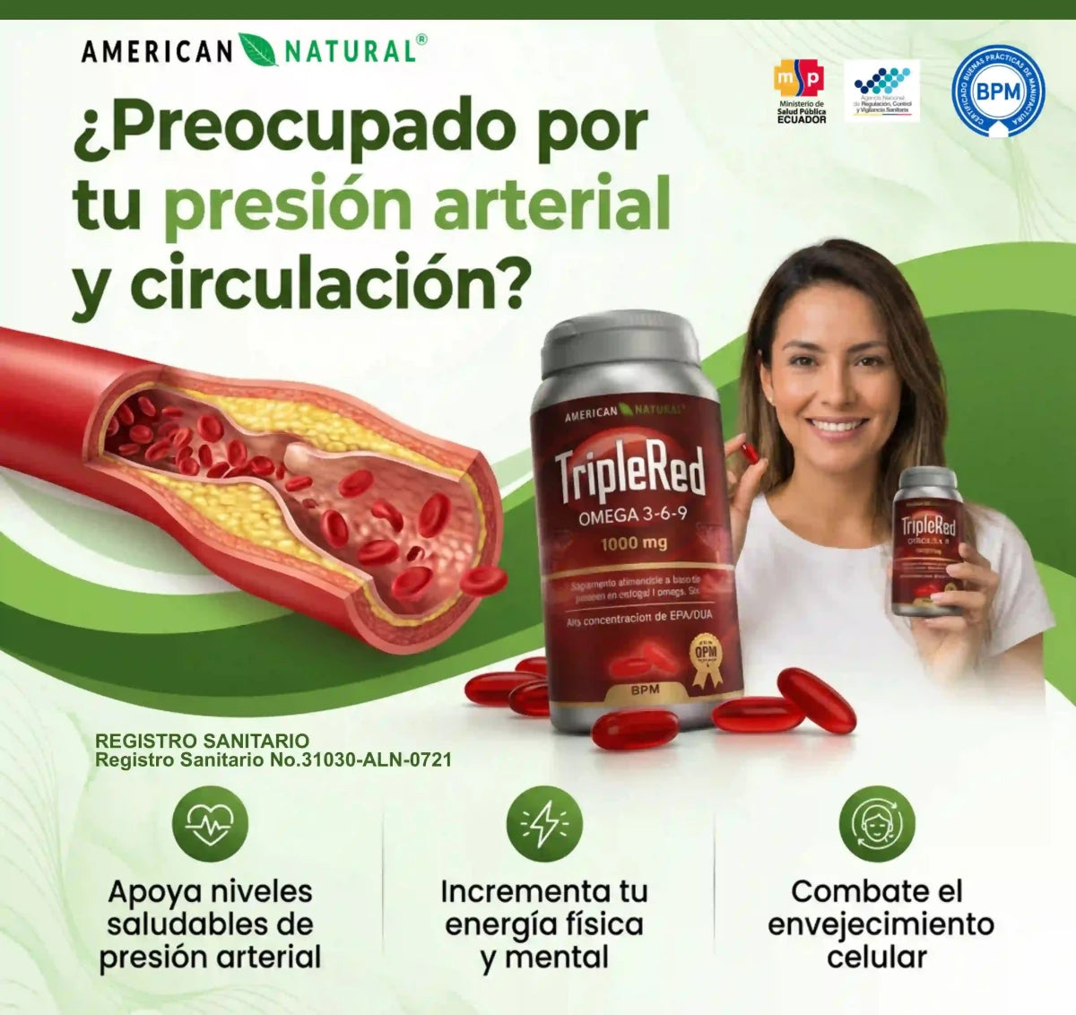 Triple RED X1 - VitaFarma Guatemala